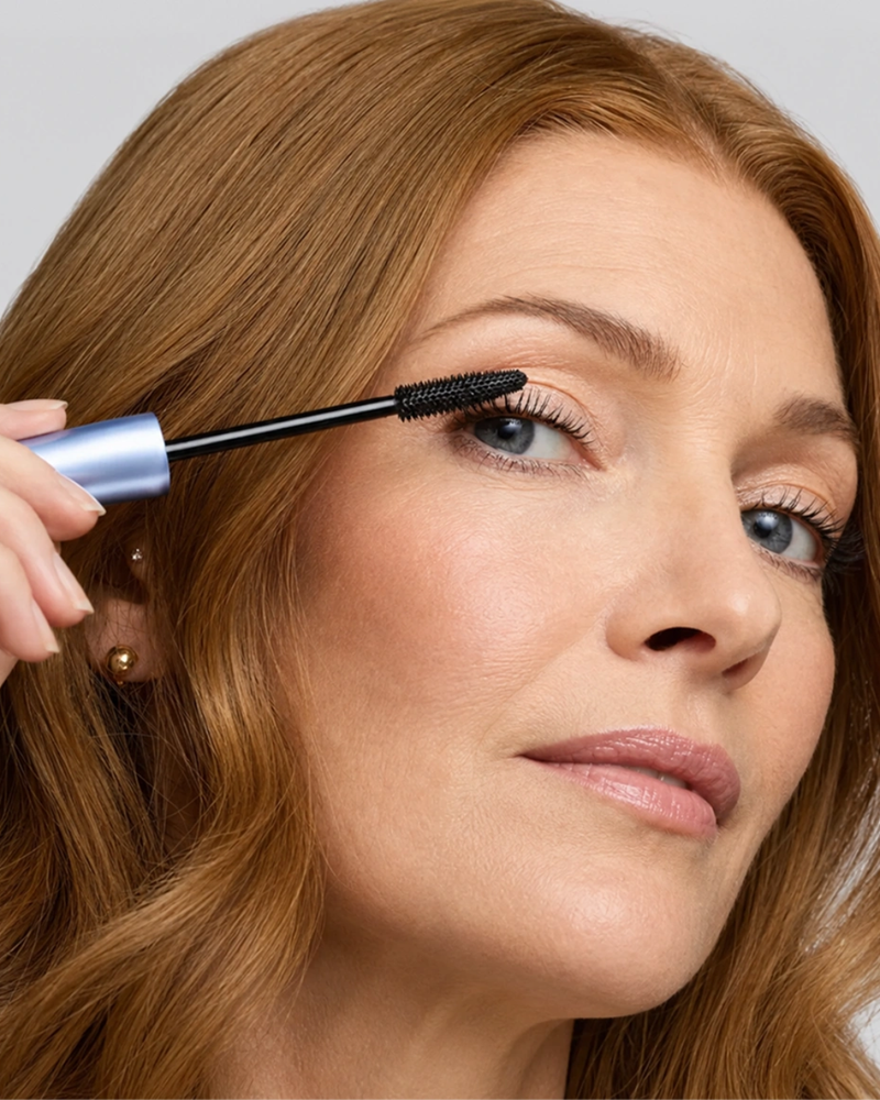 Add mascara for extra volume